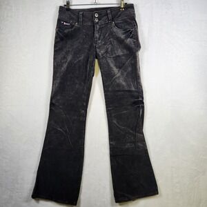 Bubblegum Corduroy Jeans Size 5/6 Gray Vintage Embellished